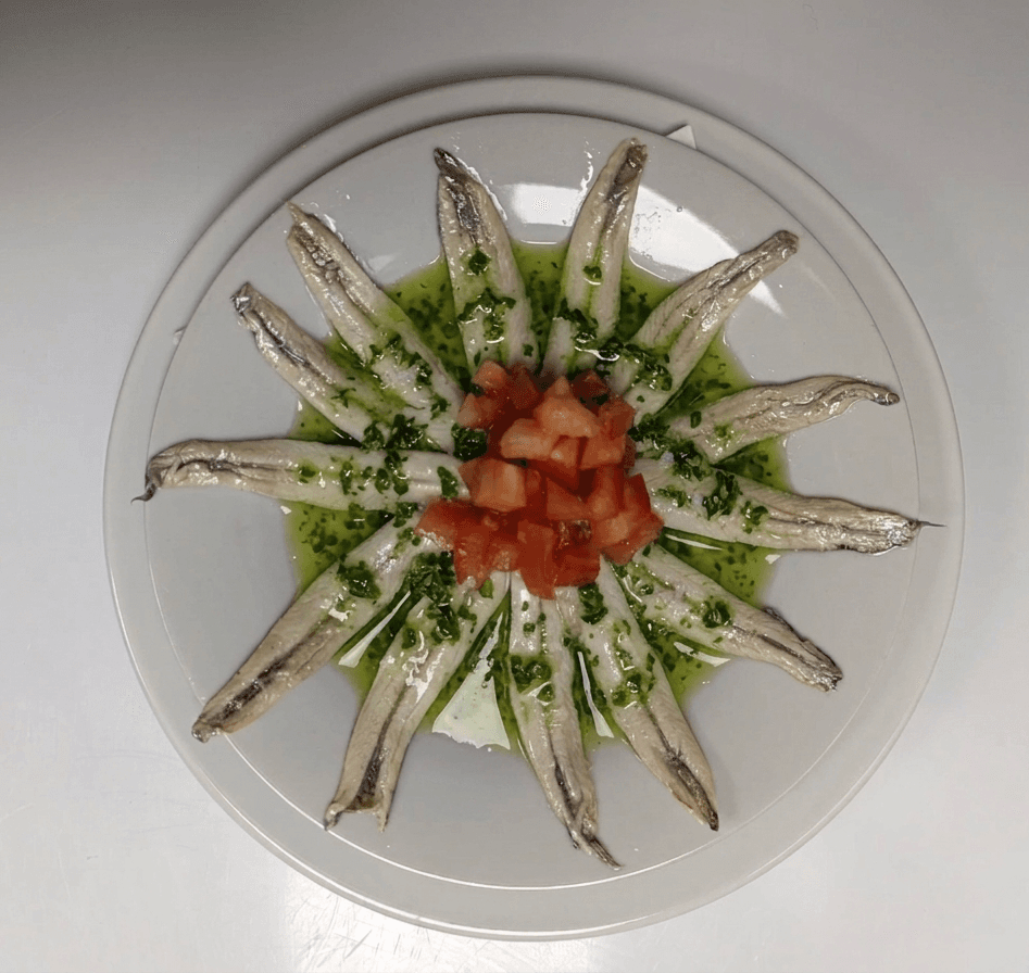 Anchois à la cordouanne