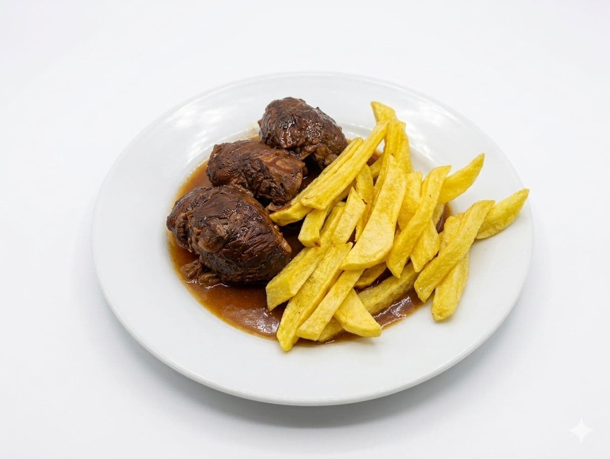 Queue de bœuf braisée